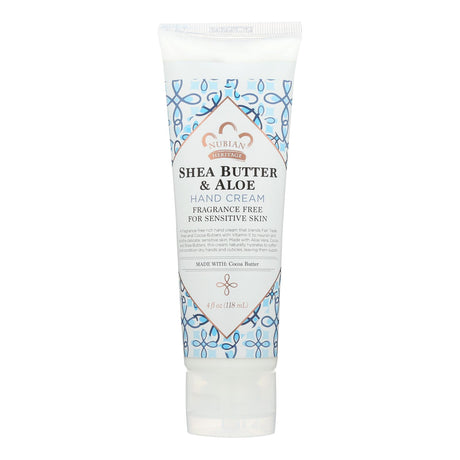 Nubian Heritage Shea Butter & Aloe Vera Hand Cream - 4 Fl. Oz. - Cozy Farm 