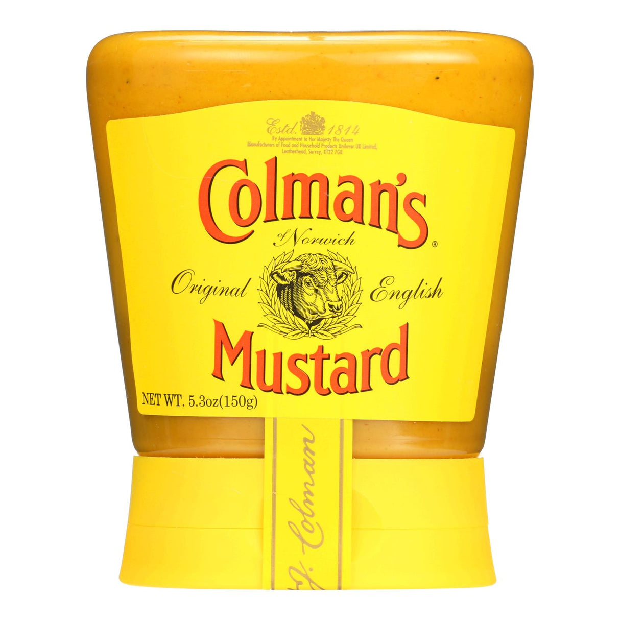 Colman's Iconic English Mustard, 5.3 oz Bottles (Pack of 6) - Cozy Farm