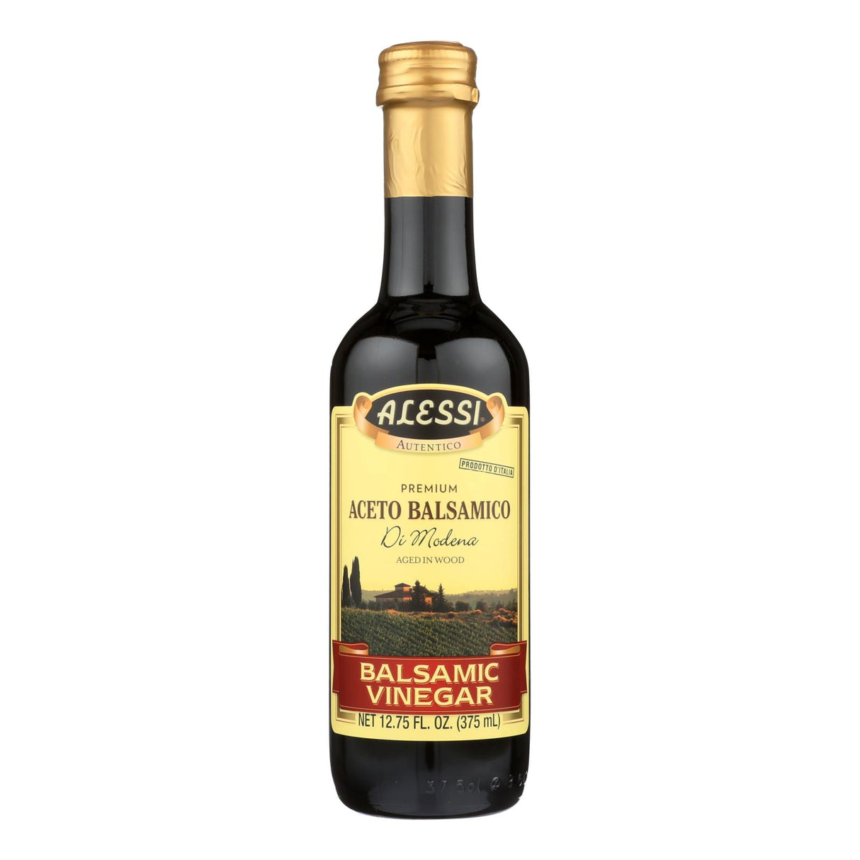 Alessi Balsamic Vinegar (Pack of 6) 12.75 Fl Oz - Cozy Farm