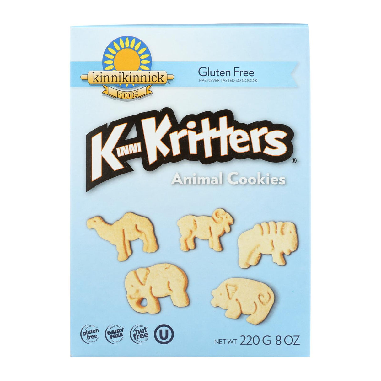 Kinnikinnick Animal Cookies, 6 Pack, 8 Oz. Per Cookie - Cozy Farm