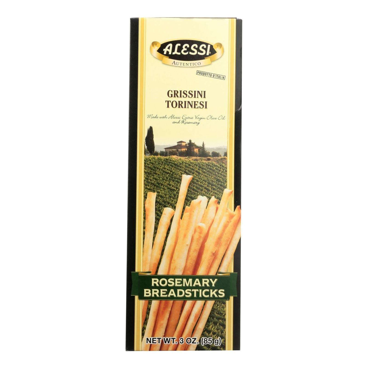 Alessi Premium Rosemary Breadsticks (12 Pack - 3 Oz.) - Cozy Farm