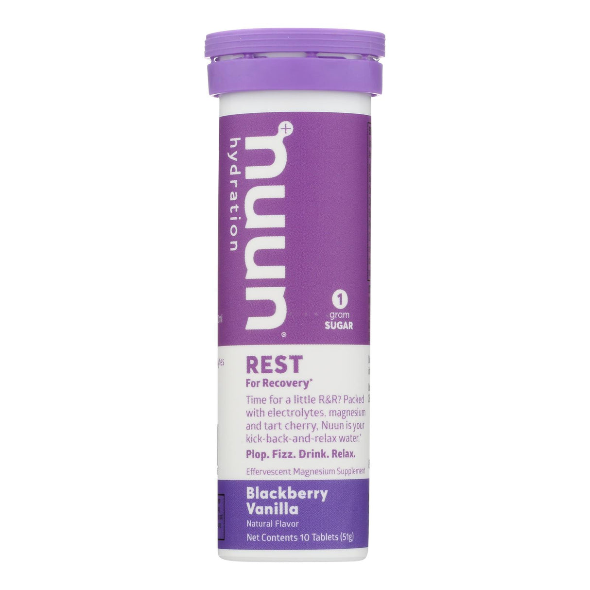 Nuun Blackberry Vanilla Hydration Drink Tabs (Pack of 8 - 10 Tabs) - Cozy Farm