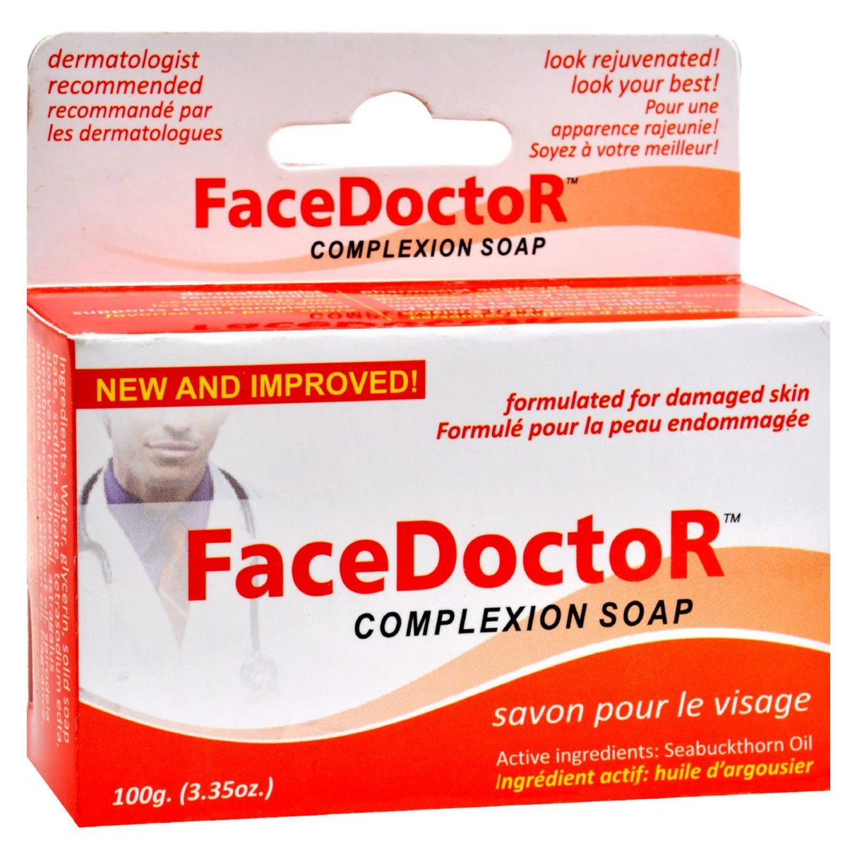 Face Doctor Complexion Soap (Pack of 3-3.35 Oz. Each) - Cozy Farm
