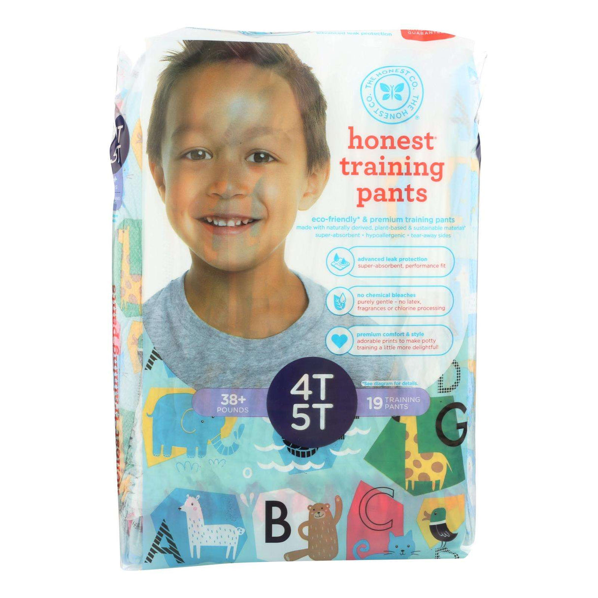 ABC The Honest Company Training Pants 4T-5T (Pack of 19) - Cozy Farm