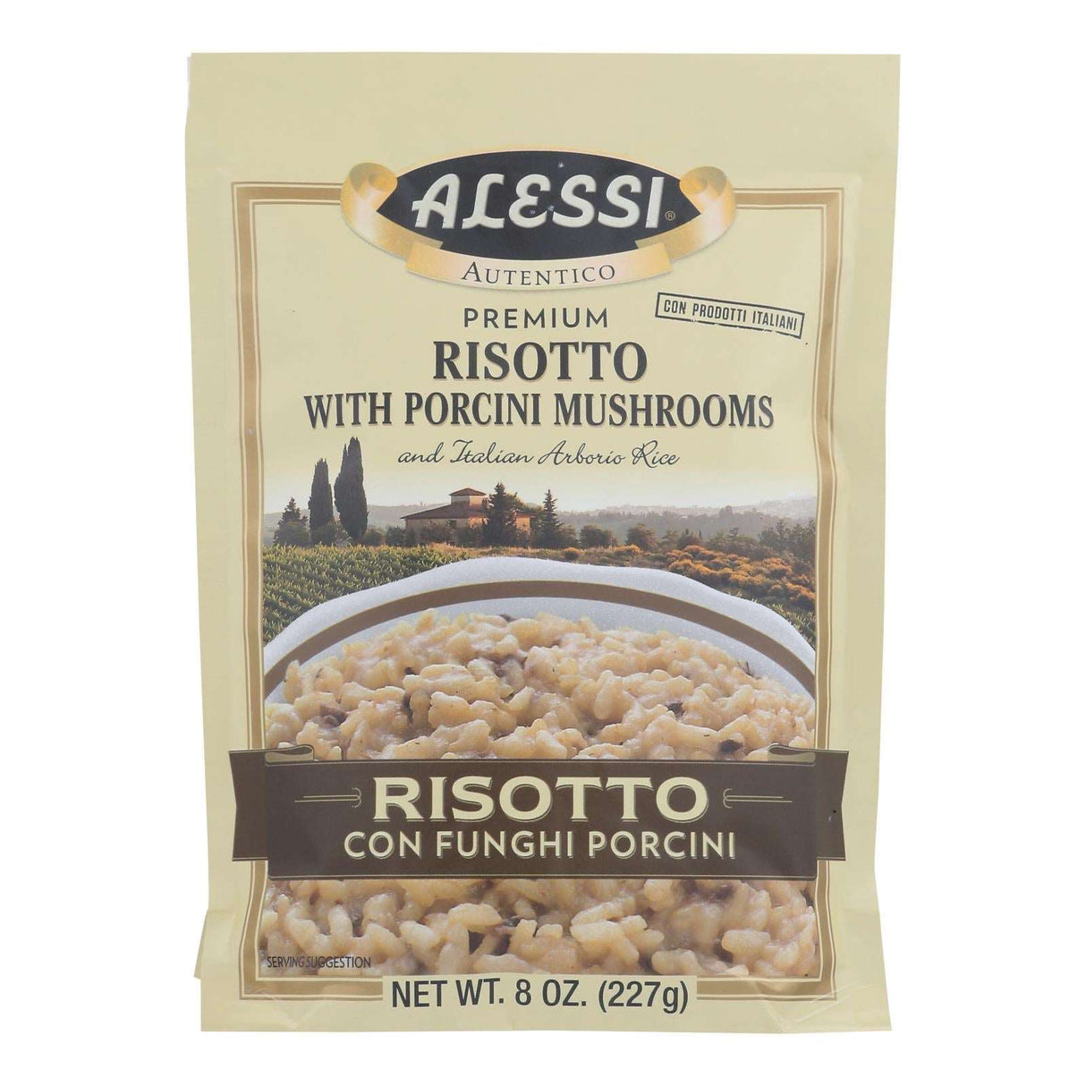 Alessi Porcini Mushroom Risotto (6x8 Oz.) - Cozy Farm