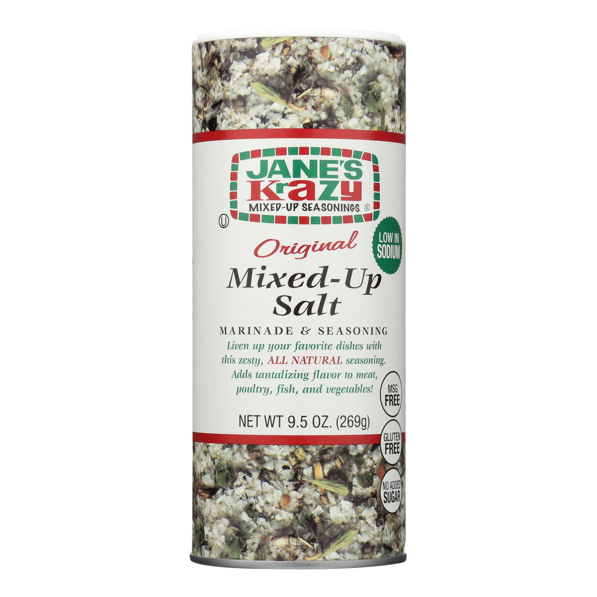 Jane's Krazy Mixed Up Salt - 9.5 Oz. Case of 12 - Cozy Farm