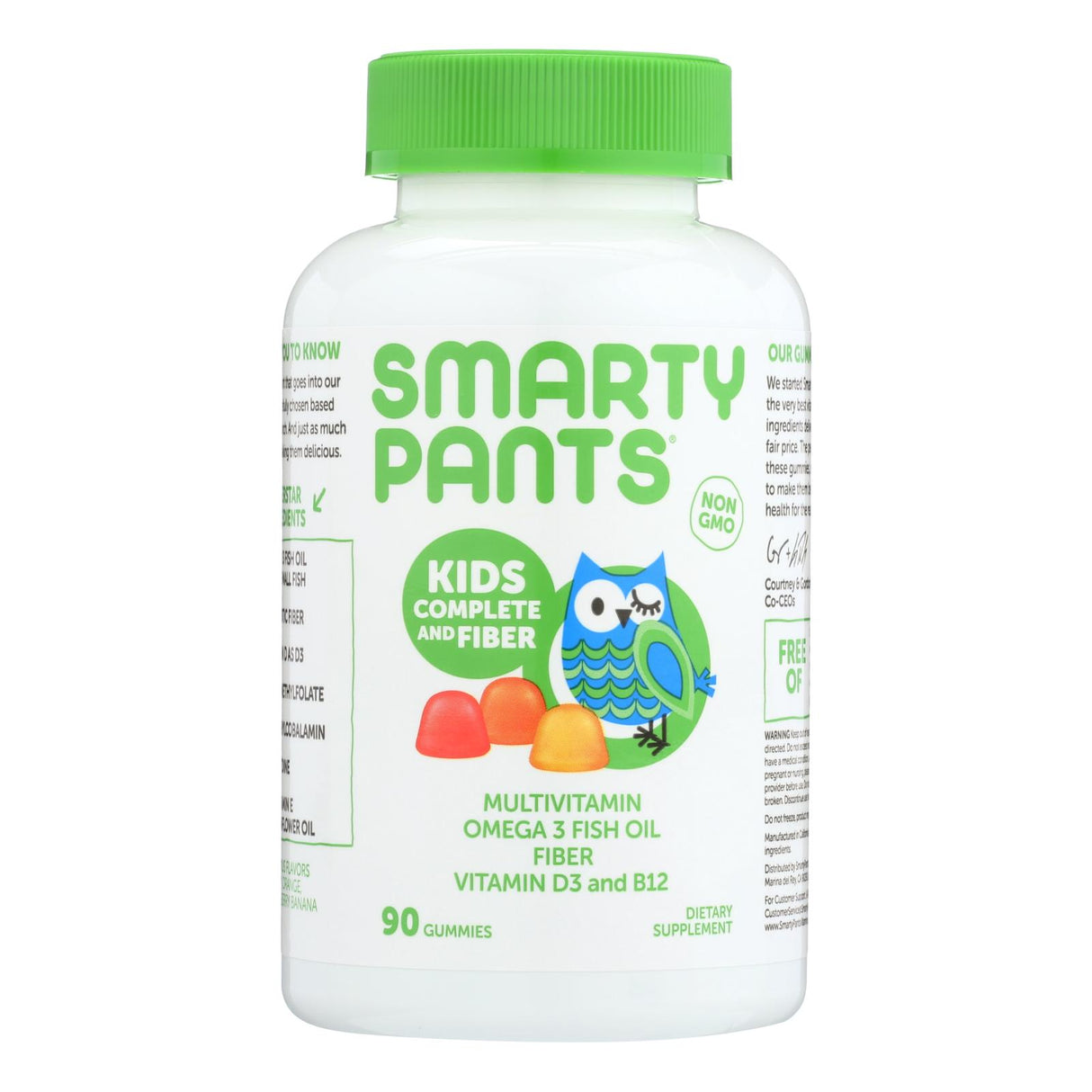 Smartypants Kids Fiber Multivitamin Gummies - Pack of 90 - Cozy Farm