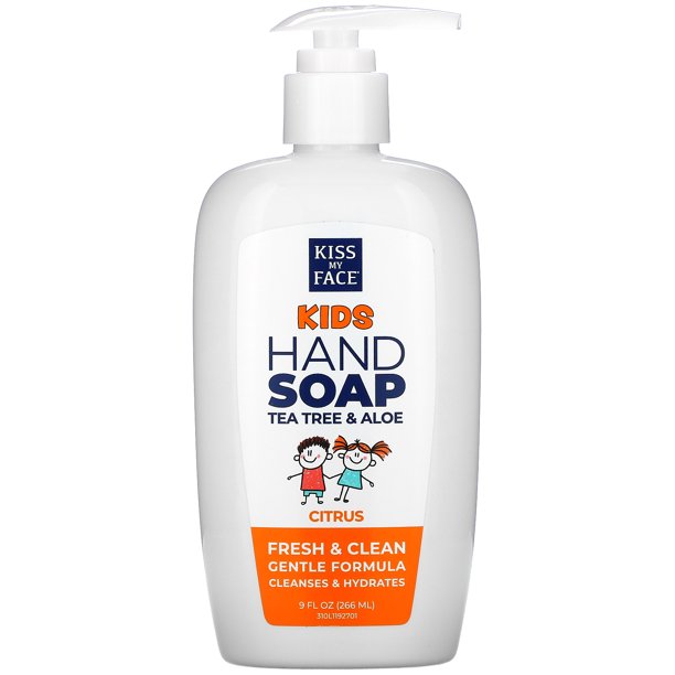 Kiss My Face Citrus Clean Kids Hand Soap (9 Oz) - Cozy Farm