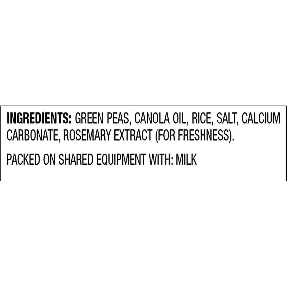 Calbee Snapea Crisps, Lightly Salted, Case of 12 (3.3 oz each)