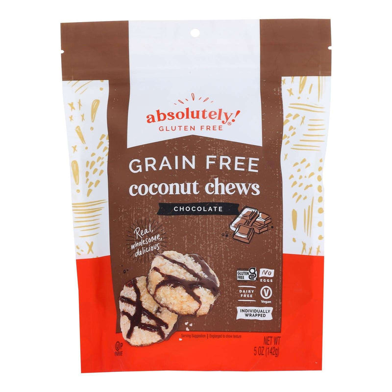 Absolutely Gluten Free Coconut and Cocoa Nib Chews (Pack of 12) - 5 Oz - Cozy Farm 