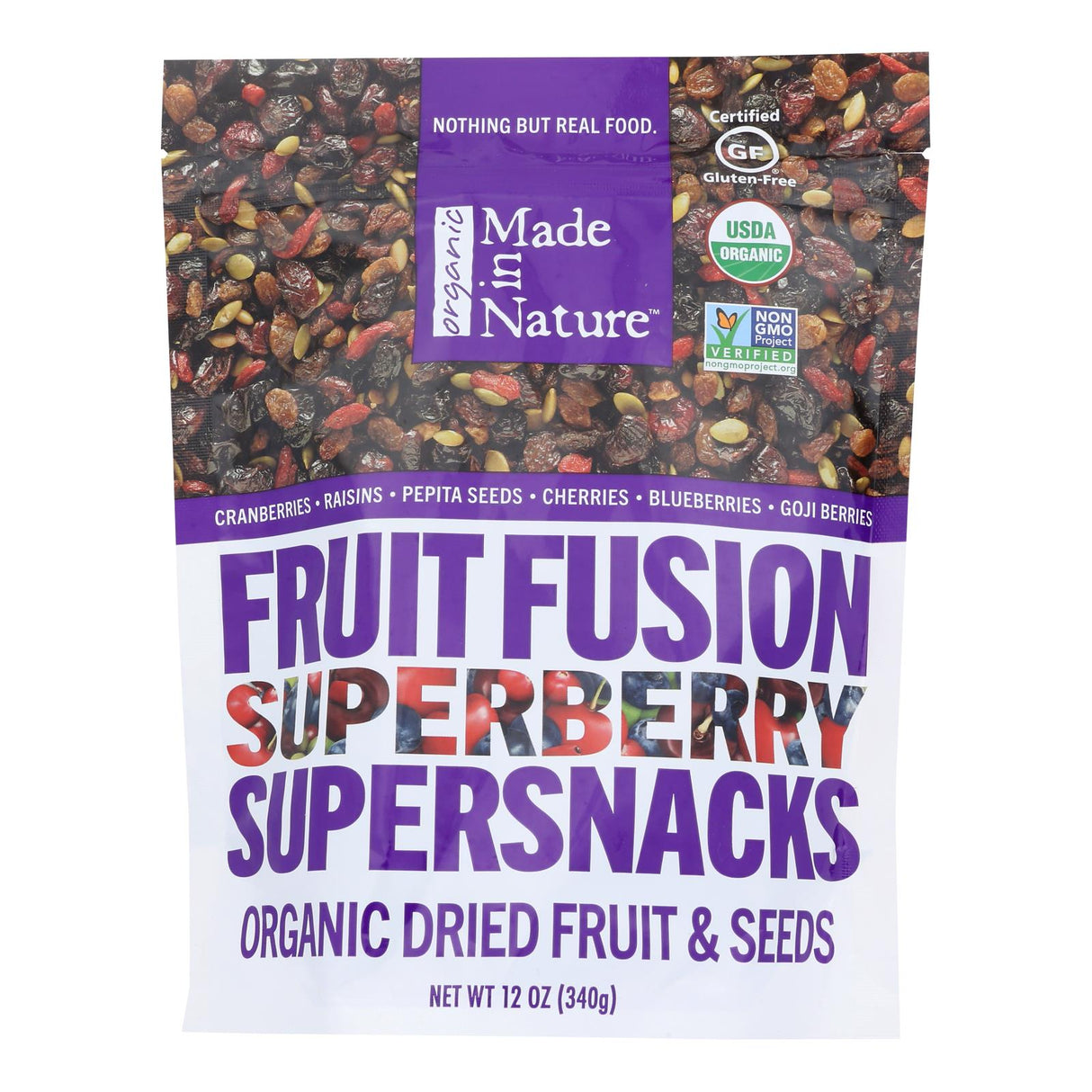 Made In Nature Super Berry Dried Fruit Blend, 10 Oz (Pack of 6) - Cozy Farm