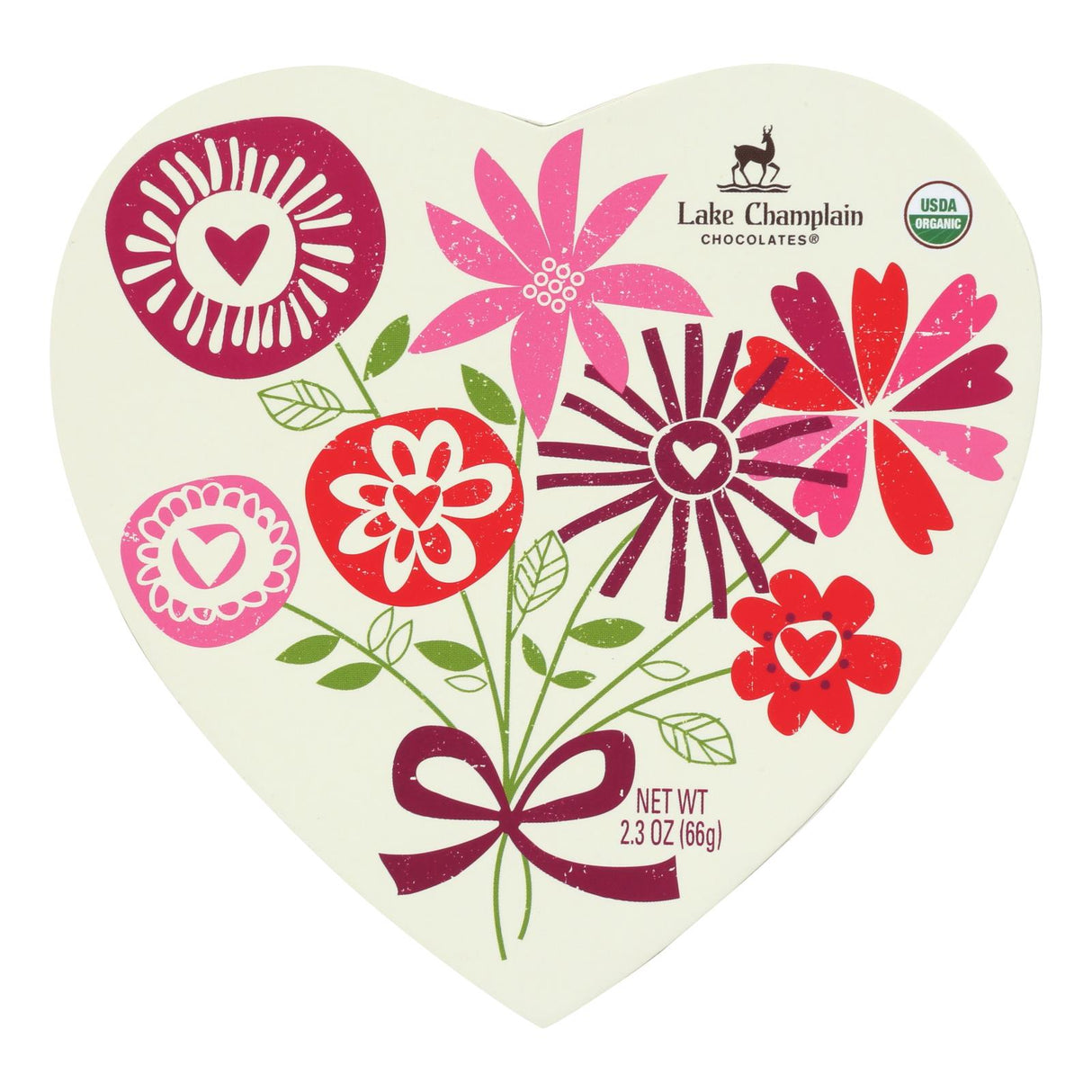 Lake Champlain Chocolates Organic Milk & Dark Chocolate Assortment, Case of 12 - 2.3 Oz - Cozy Farm