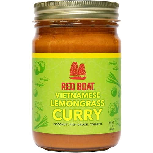 Red Boat Fish Sauce - Vietnamese Curry Sauce, 12 fl oz (Pack of 6) - Gluten-Free