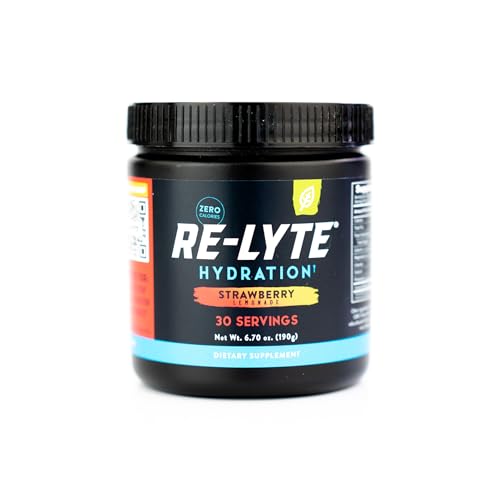 Re-Lyte Electrolyte Mix - Strawberry Lemonade, 6.88 oz (Case of 6) - Hydration & Recovery