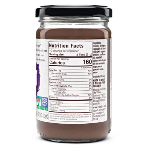 Vgood Chocolate con avellanas - Caja de 6 de 11 oz