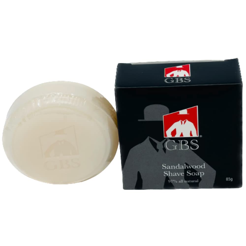 Gbs Sandalwood Shaving Soap - 3 Ounces - Cozy Farm
