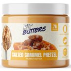 Fit Butters - Peanut Butter Salted Caramel Pretzel - Case Of 6 - 16 Ounce - Cozy Farm