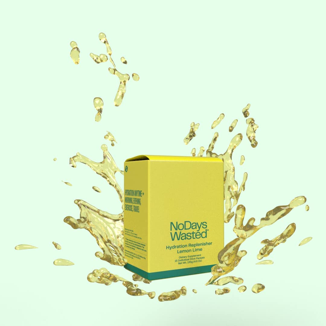 No Days Wasted Hydration Replenishment Stock Lemon Lime - 15 x 32 Oz Case - Cozy Farm