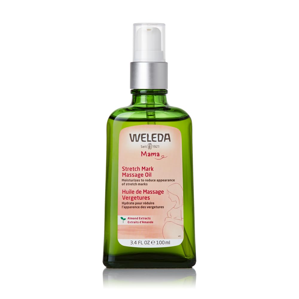 Weleda Stretch Mark Massage Oil, 3.4 Fl. Oz.