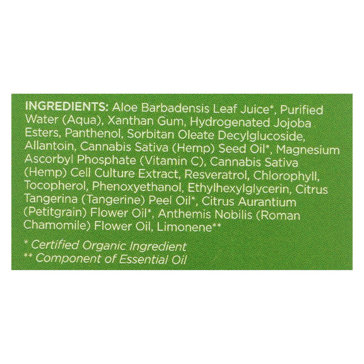 Andalou Naturals Cannacell Detoxifying X.foliate Scrub - 1.7 Oz - Cozy Farm