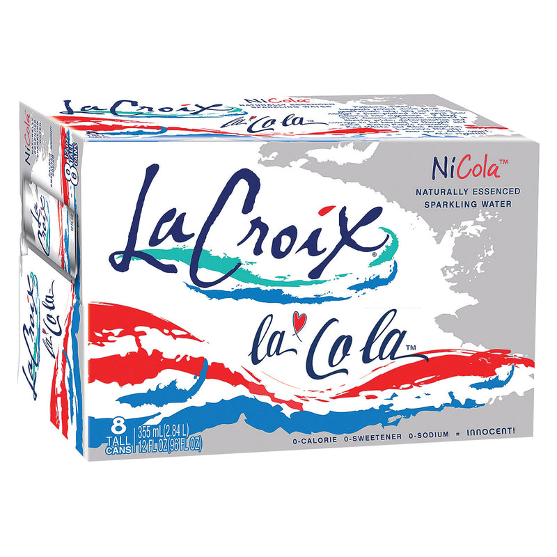 LaCroix Sparkling Water, La Cola Flavor, 24 Cans, 12 Fl Oz Each - Cozy Farm 