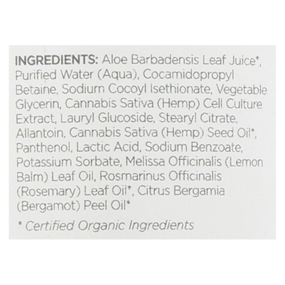 Andalou Naturals Rosemary + Lemon Balm Shower Gel - 8 Fl Oz - Cozy Farm