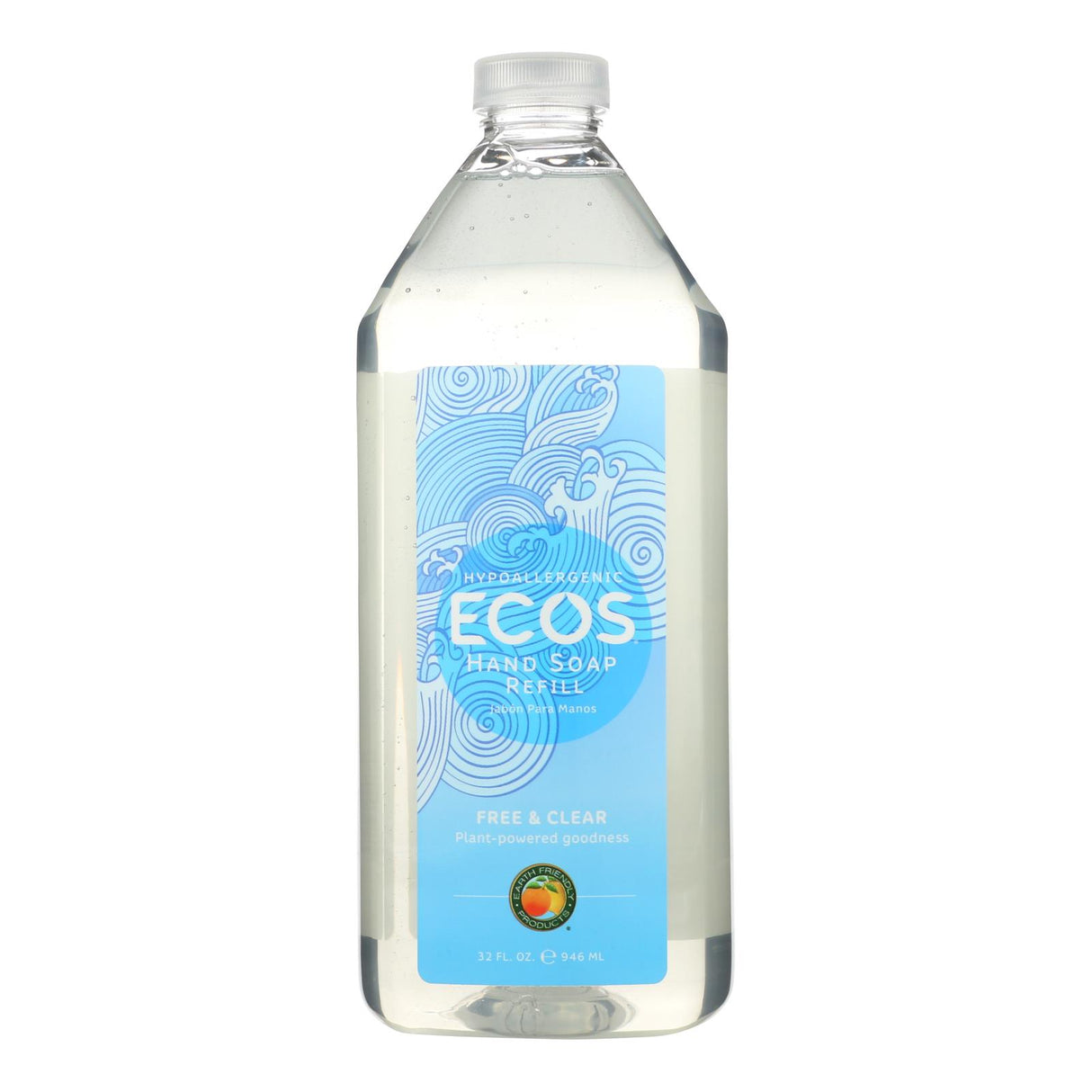 Ecos Liquid Hand Soap, Free and Clear (Pack of 6 - 32 Fl Oz.) - Cozy Farm