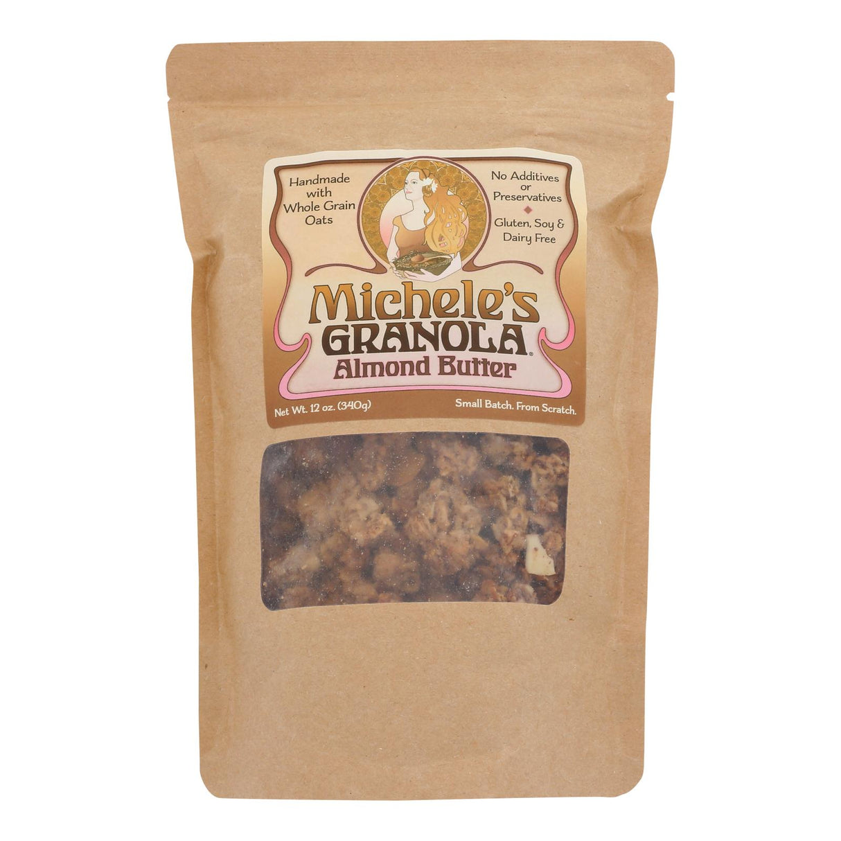 Michele's Granola Almond Butter Six-Pack, 12 Oz. Each - Cozy Farm