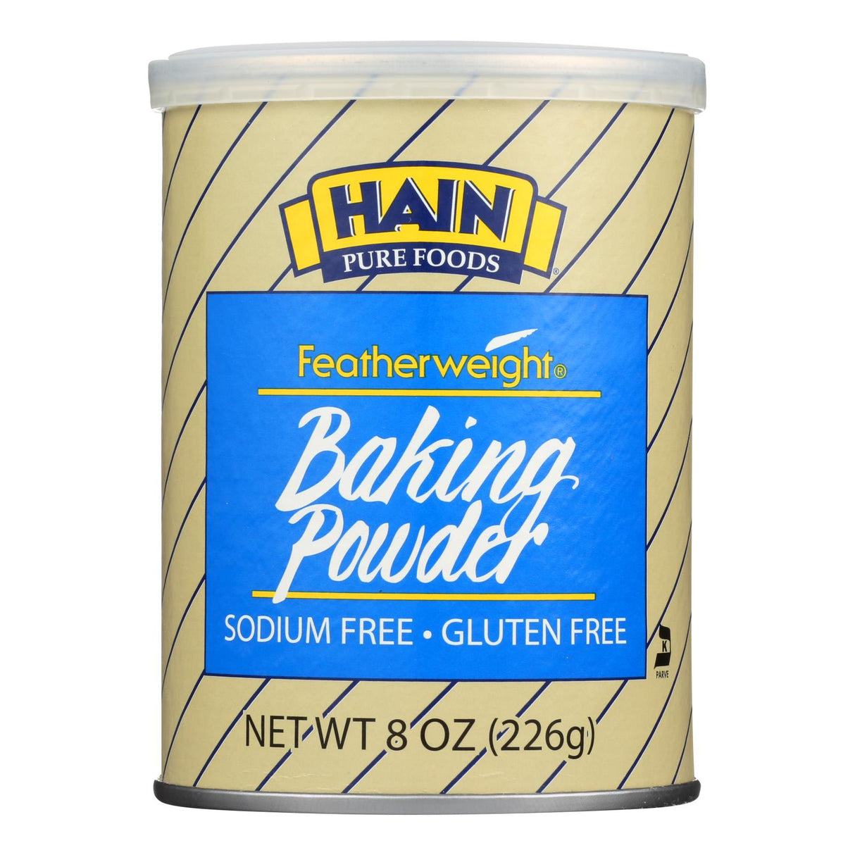 Hain Featherweight Baking Powder, Pack of 12 - 8 Oz. Each - Cozy Farm