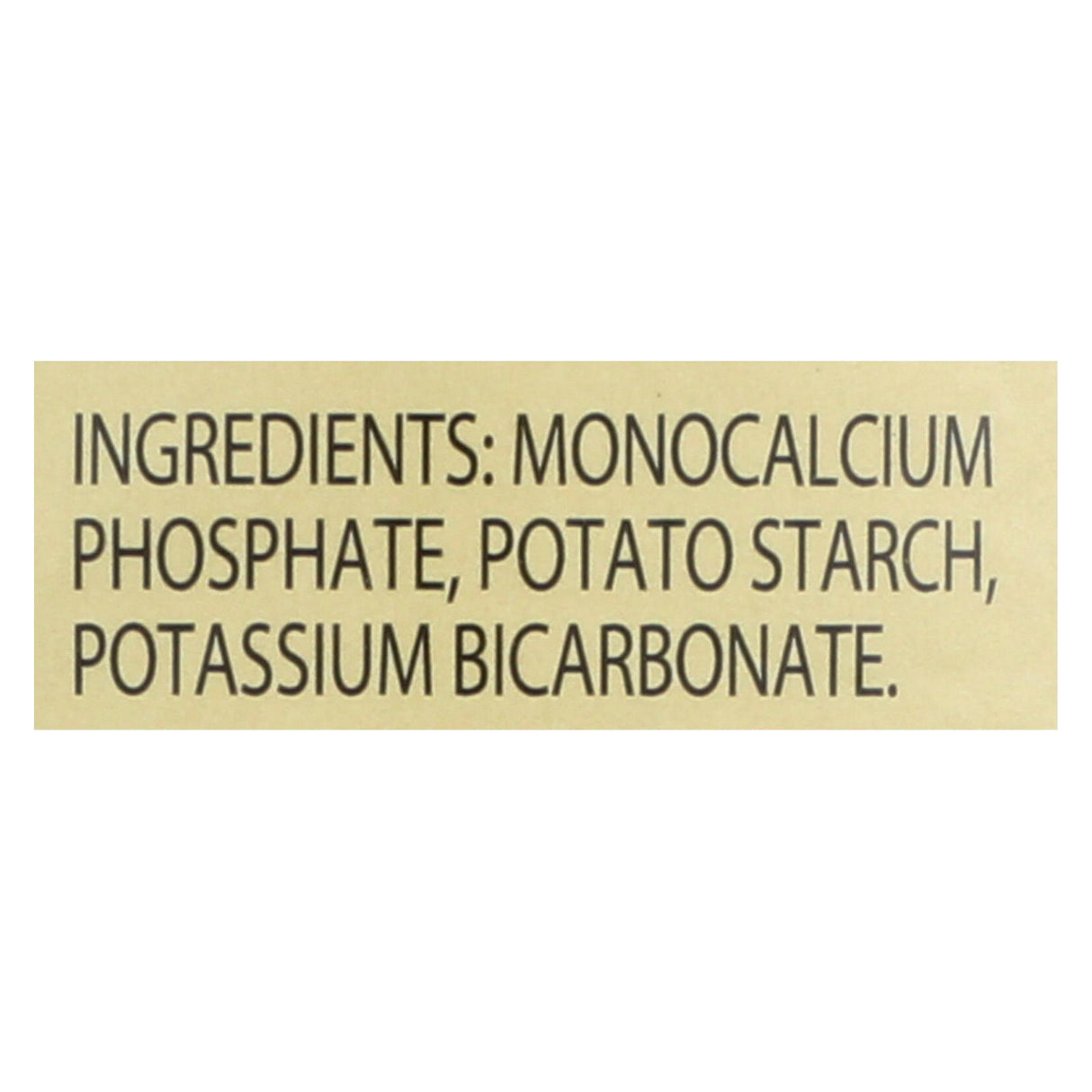 Hain Featherweight Baking Powder, Pack of 12 - 8 Oz. Each - Cozy Farm