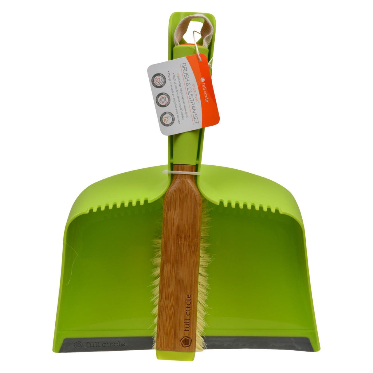 Full Circle Team Clean Pet Hair Dustpan and Brush - Cozy Farm