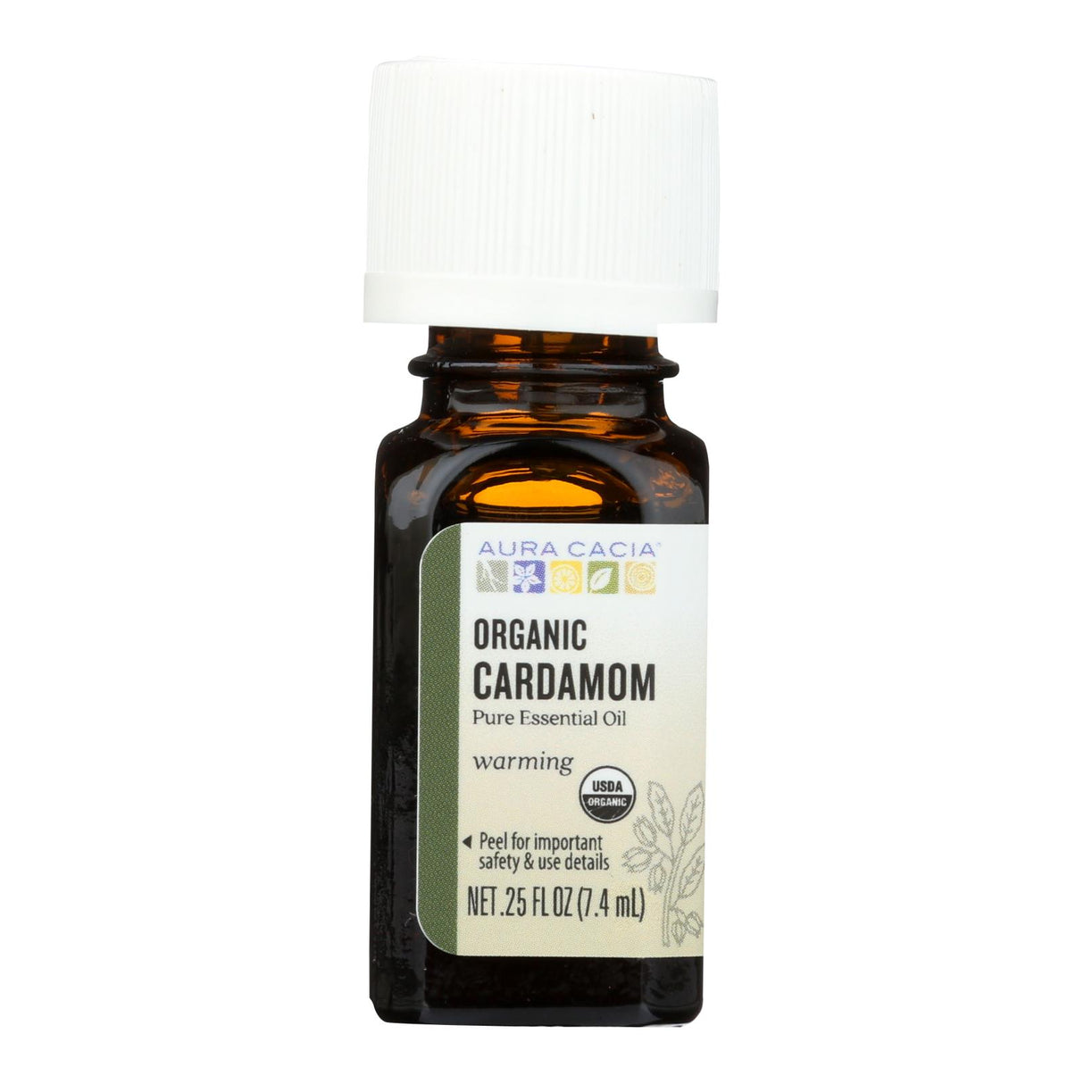 Aura Cacia Cardamom Essential Oil - 0.25 Fl Oz - Cozy Farm