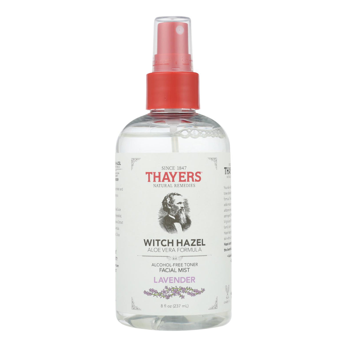 Thayers Lavender Witch Hazel Facial Mist, Hydrating and Balancing, 8 Fl Oz. - Cozy Farm