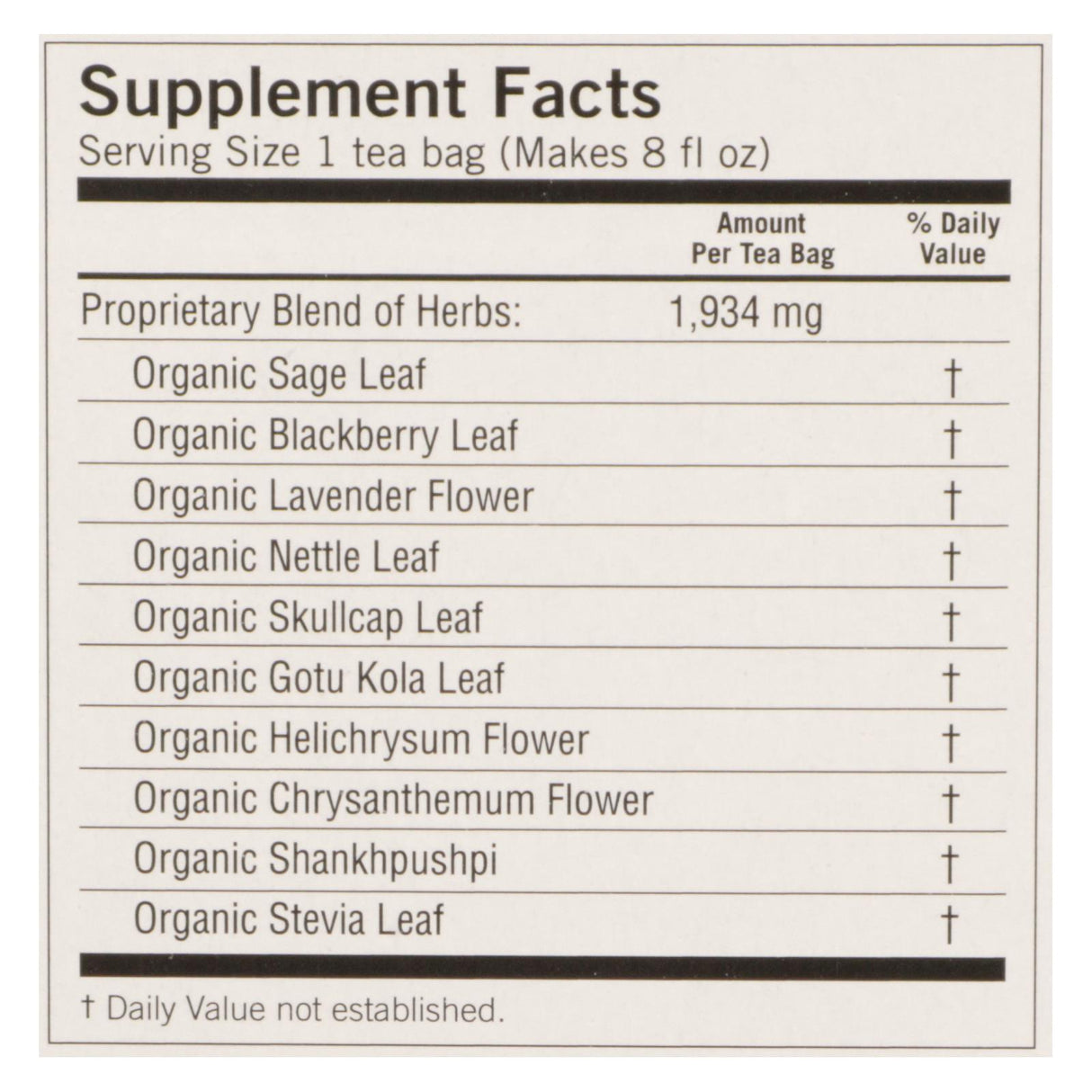 Yogi Tea: Relaxed Mind Caffeine-Free Herbal Tea with Calming Ingredients for Tranquility (Pack of 6, 16 Tea Bags) - Cozy Farm