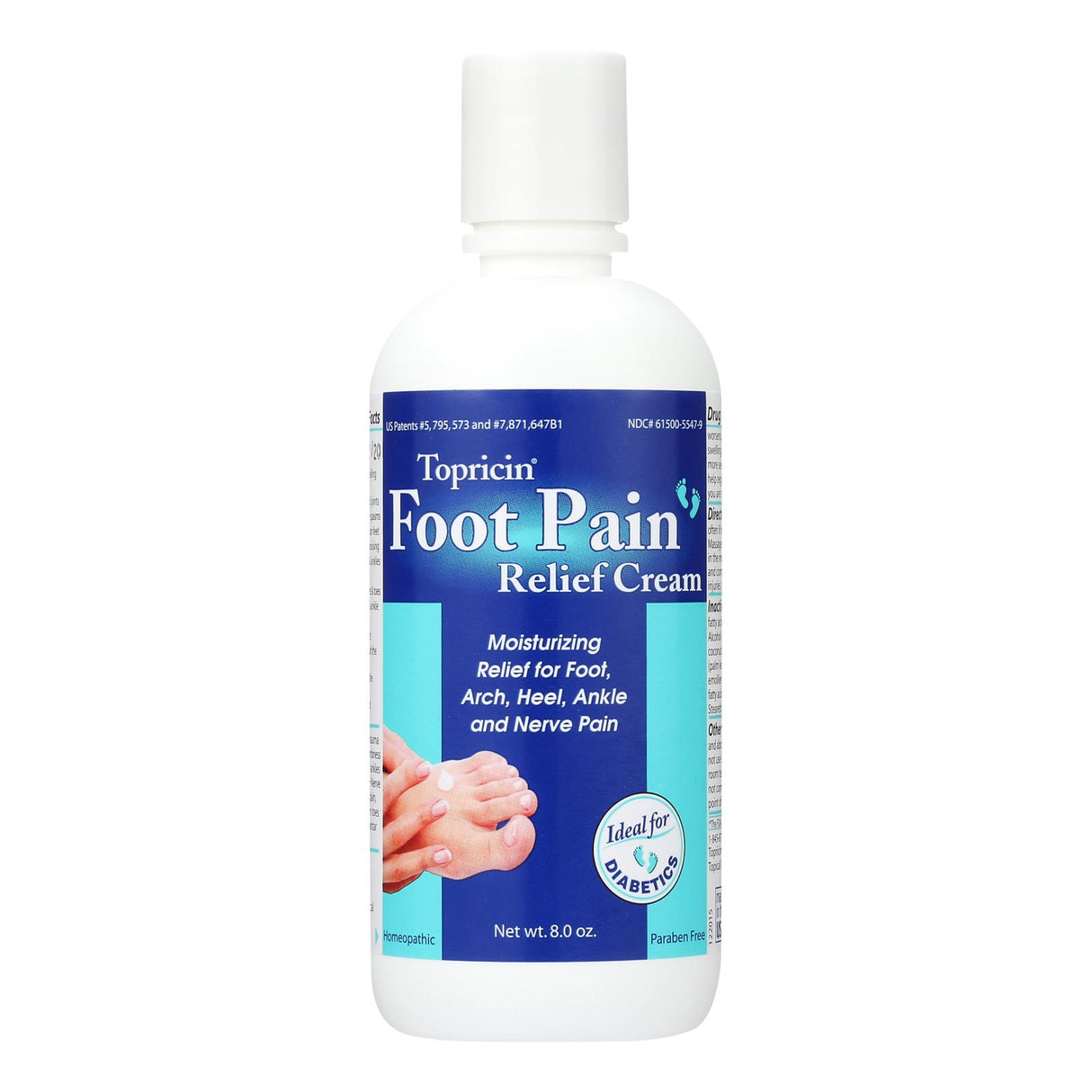 Topricin Foot Therapy Cream, 8 Oz. - Cozy Farm