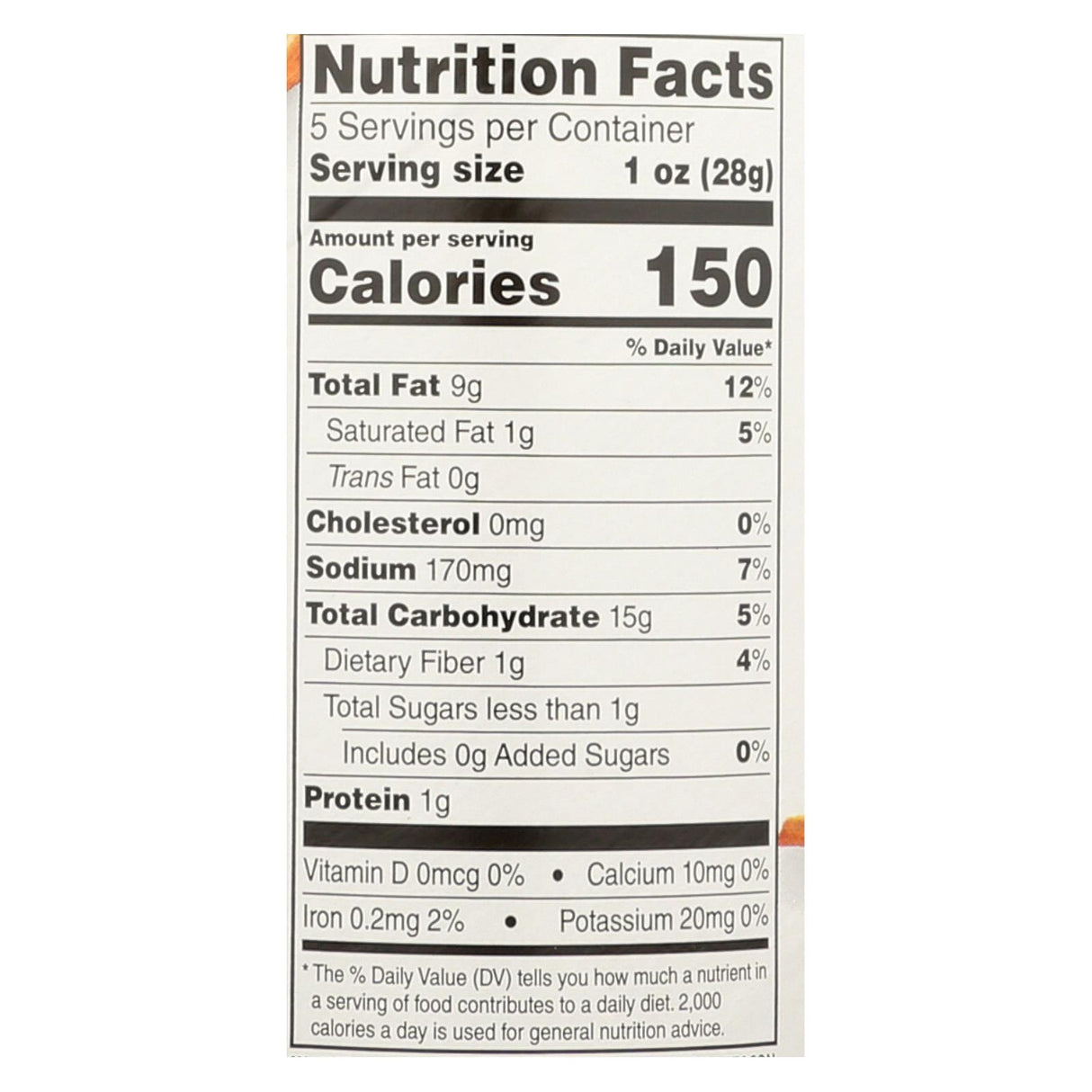 Sensible Portions Sea Salt & Vinegar Veggie Chips - Cozy Farm