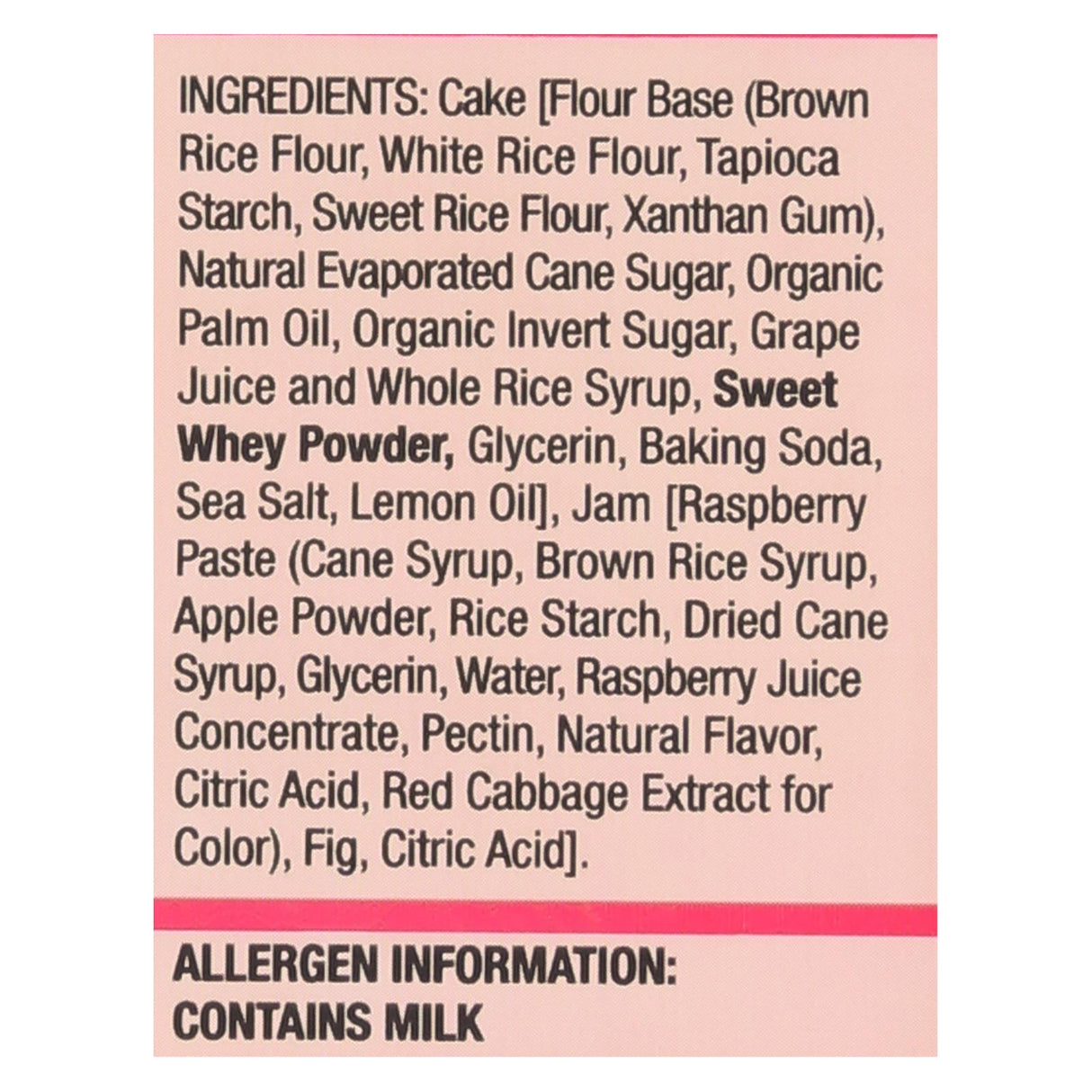 Pamela's Products Premium Figgies and Jammies Raspberry Delicacies (Pack of 6 - 9 Oz.) - Cozy Farm