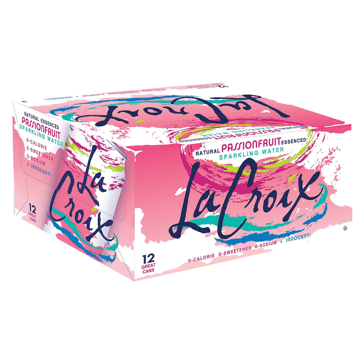 Lacroix Sparkling Water - Passionfruit Flavor - 12 Fl Oz - Cozy Farm