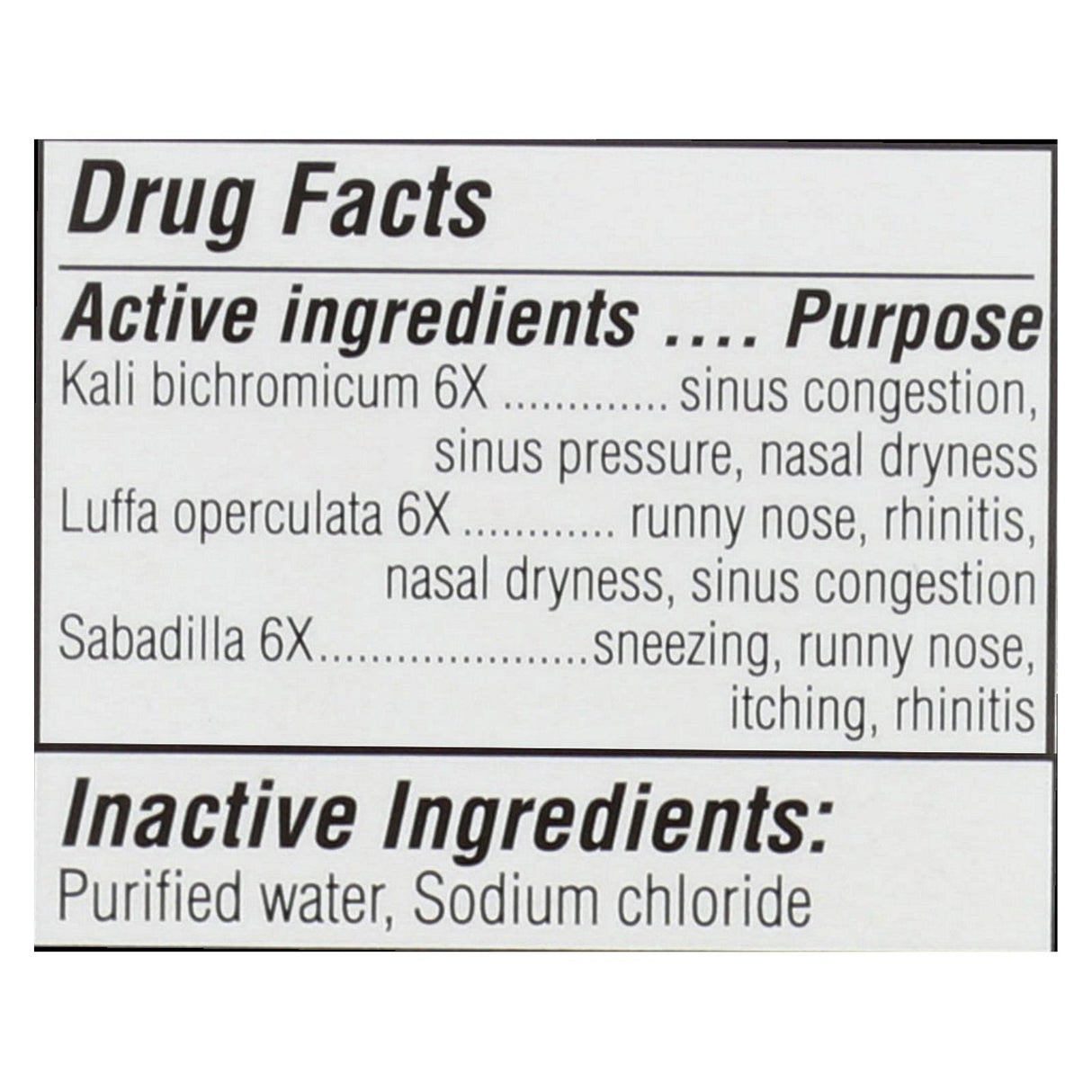 Similasan Sinus Relief - 0.68 Fl Oz Fast Acting Homeopathic Nasal Spray - Cozy Farm