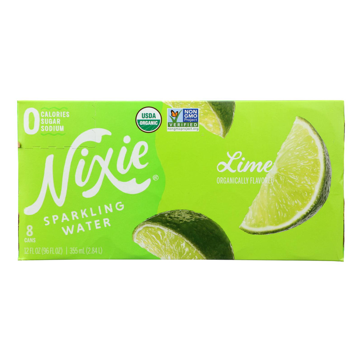 Nixie Lime Sparkling Water - 96 Oz (3 Pack) - Cozy Farm