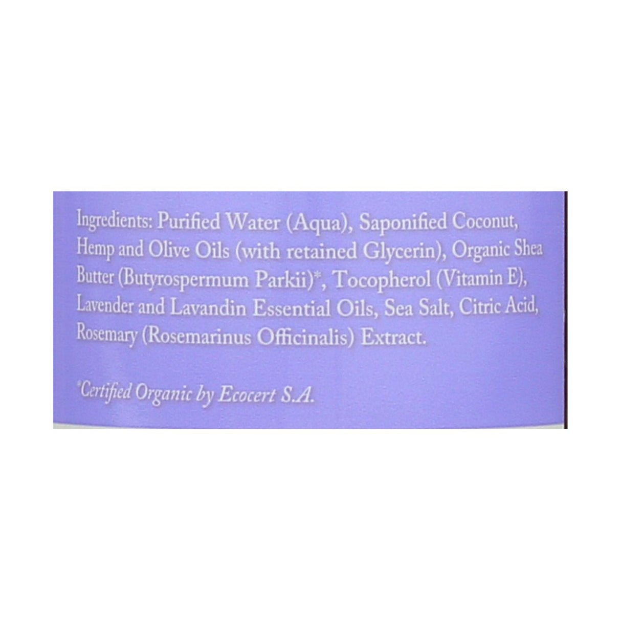 Dr. Woods Shea Vision Castile Soap with Organic Lavender & Shea Butter - 8 Fl Oz - Cozy Farm