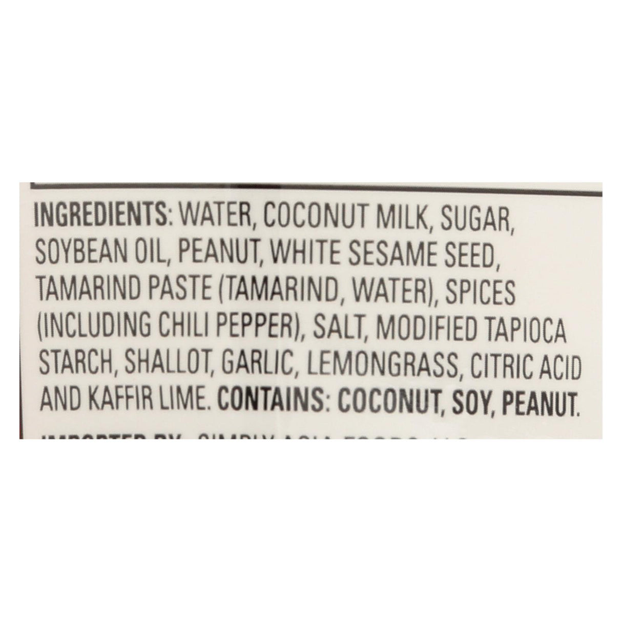 Thai Kitchen Satay Peanut 8 fl oz., 12/Case - Cozy Farm