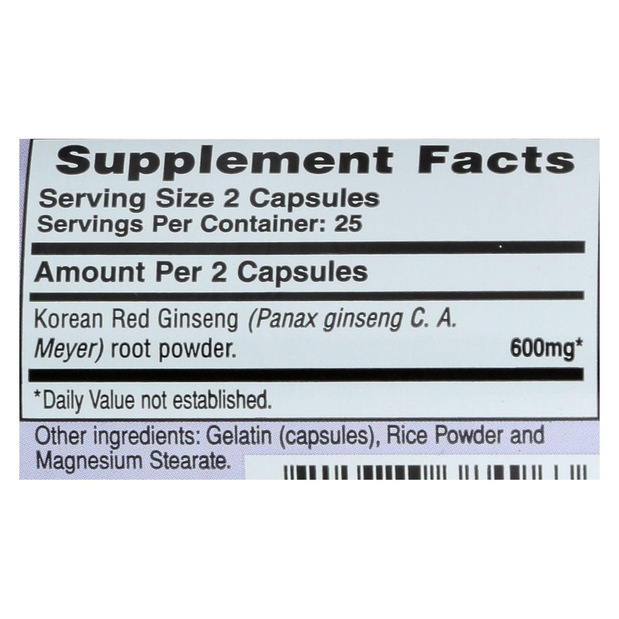 Imperial Elixir Korean Red Ginseng - 50 Capsules - Cozy Farm