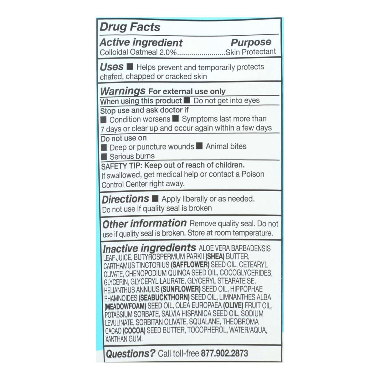 Acure Unscented Oatmeal Lotion, 8 Fl Oz: Gentle Relief for Eczema-Prone Skin - Cozy Farm