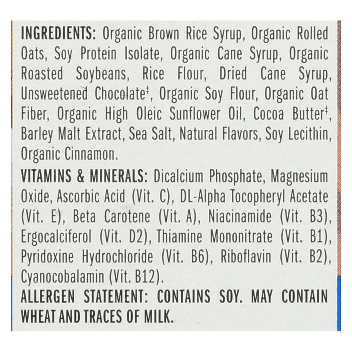 Clif Bar - Chocolate Chip Energy Bars - 6/2.4oz. - Cozy Farm