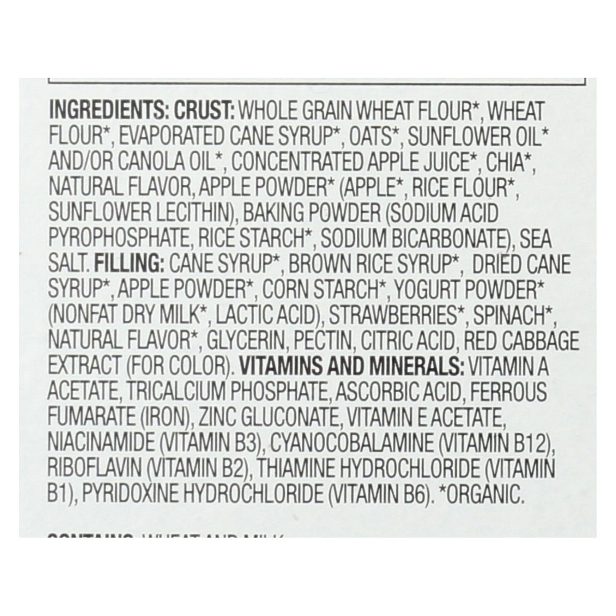 Plum Organics Plum Tots Bars, Strawberry Spinach (Pack of 8) - 6.67 Oz - Cozy Farm