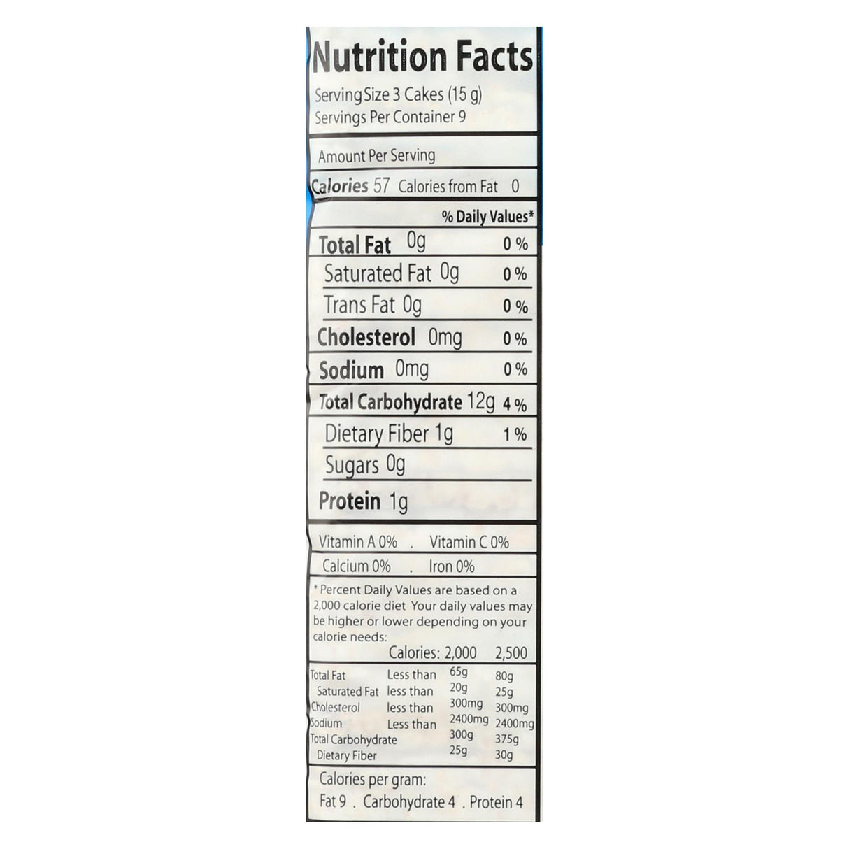 Suzie's Whole Grain Brown Rice Thin Cakes - Pack of 12 - 4.9 Oz. - Cozy Farm