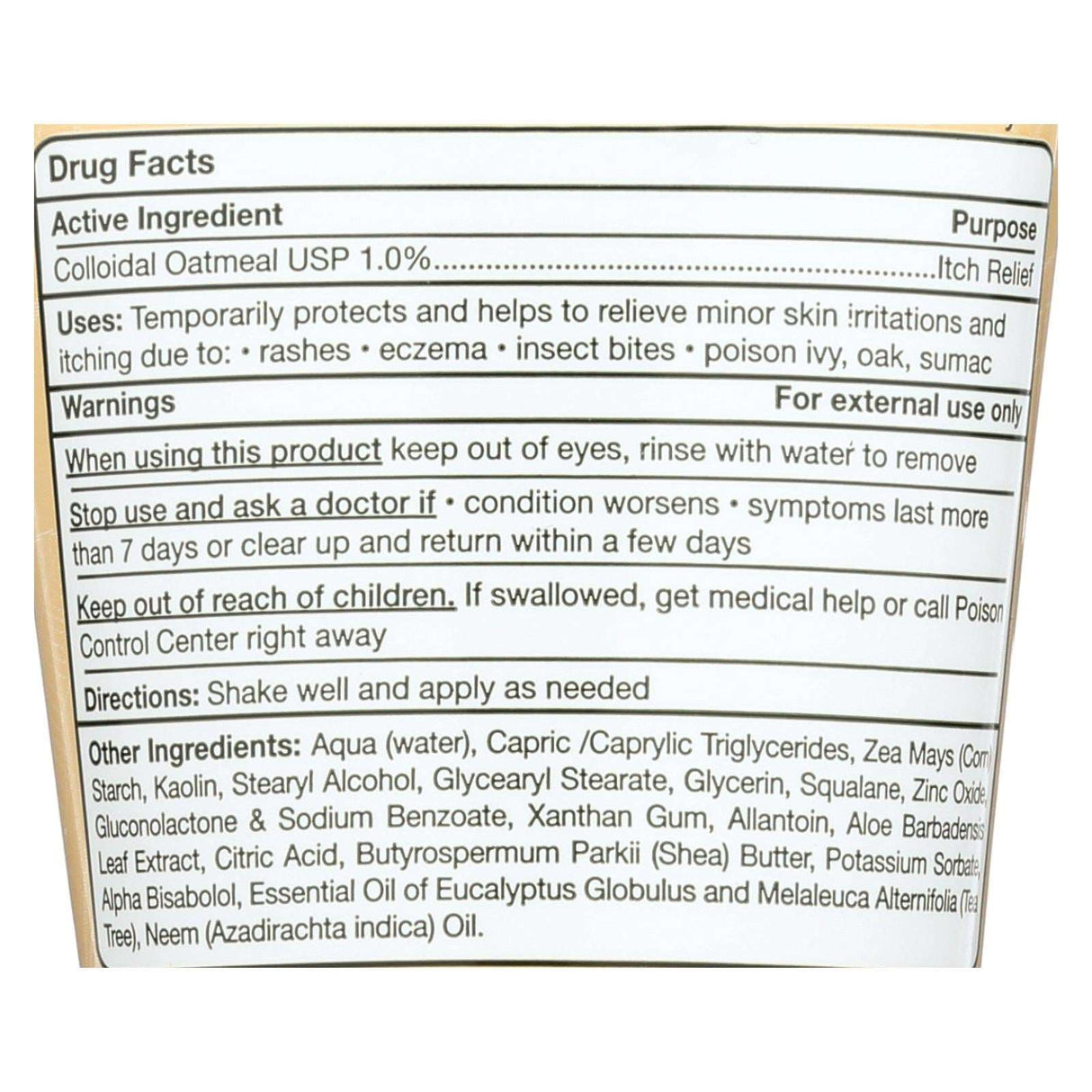 All Terrain Ditch-the-Itch Cream: 2 Oz. Anti-Itch Relief - Cozy Farm