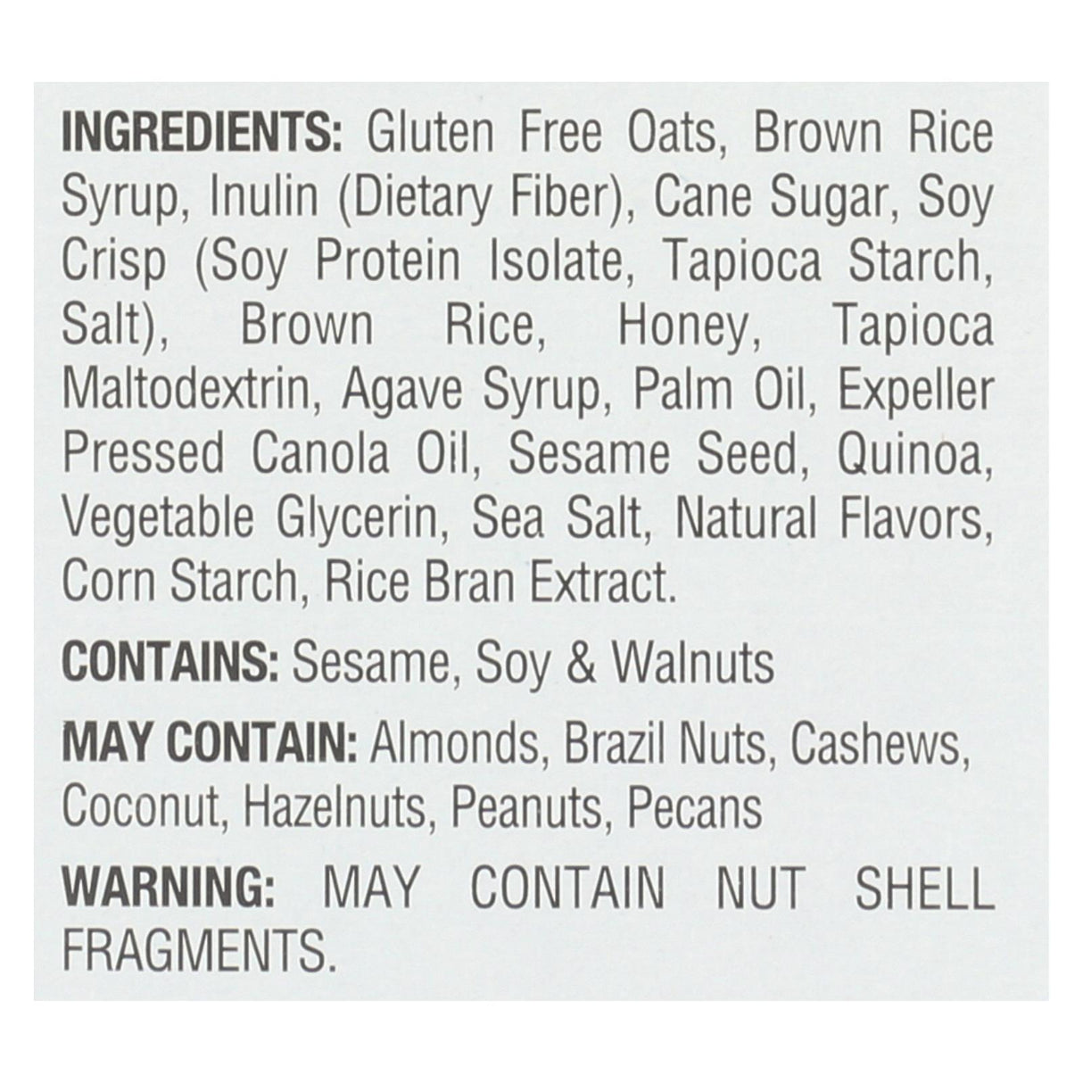 Bakery On Main Granola Bar Oats & Honey (Pack of 6, 5.1oz Each) - Cozy Farm