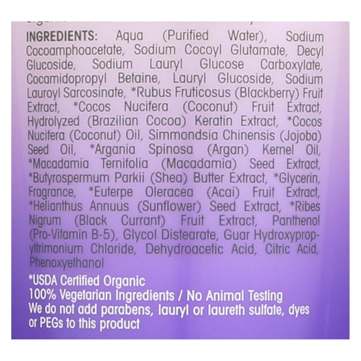 Giovanni 2chic Ultra Repair Shampoo, Blackberry & Coconut Milk, 8.5 Oz - Cozy Farm